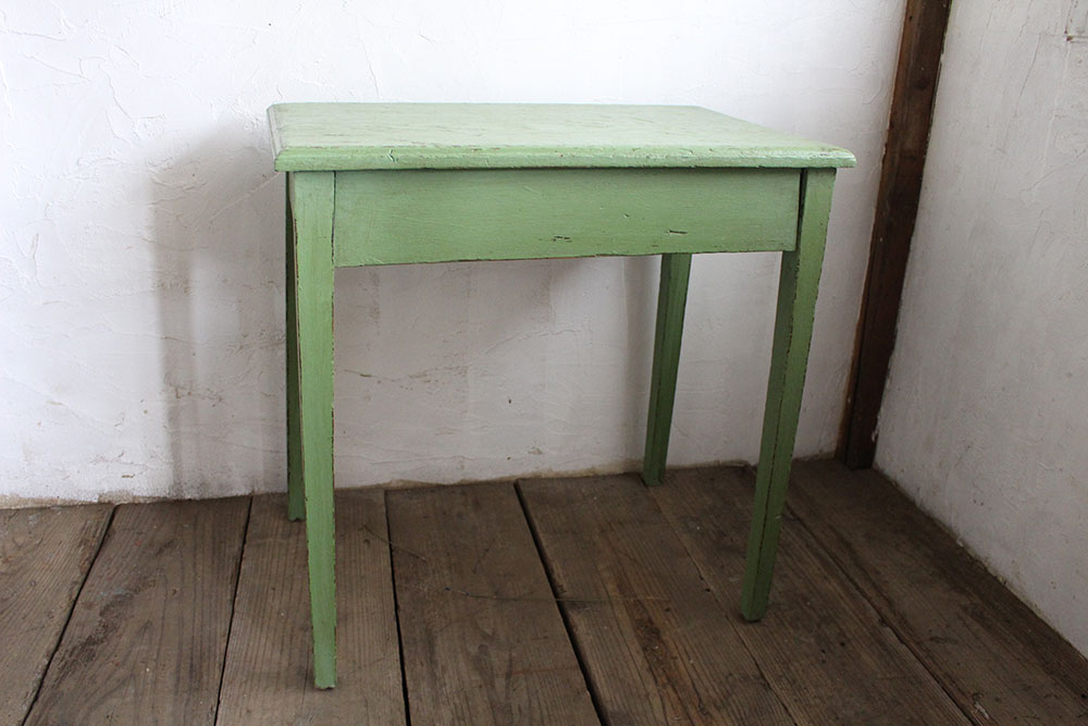 アンティークテーブル組み直し