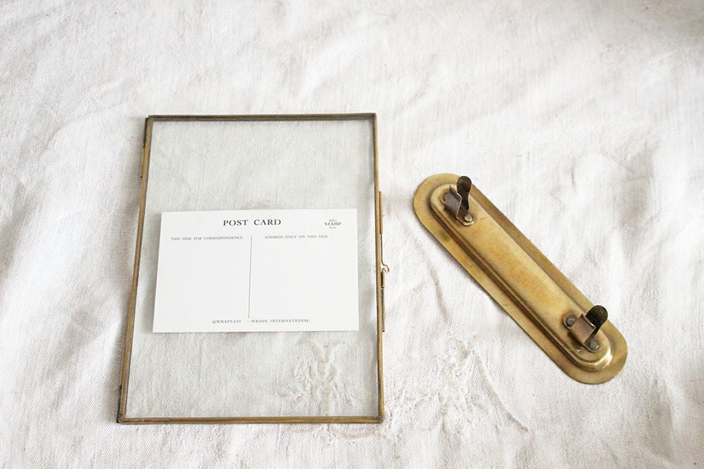 かわいいブラスフォトスタンドL おしゃれなインテリア雑貨屋MALTO