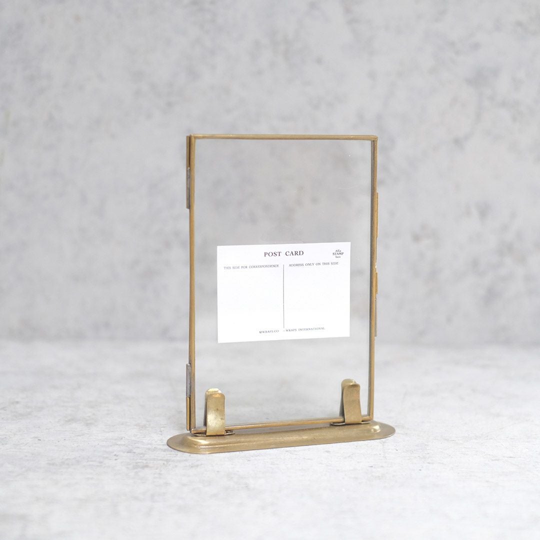 かわいいブラスフォトスタンドS おしゃれなインテリア雑貨屋MALTO