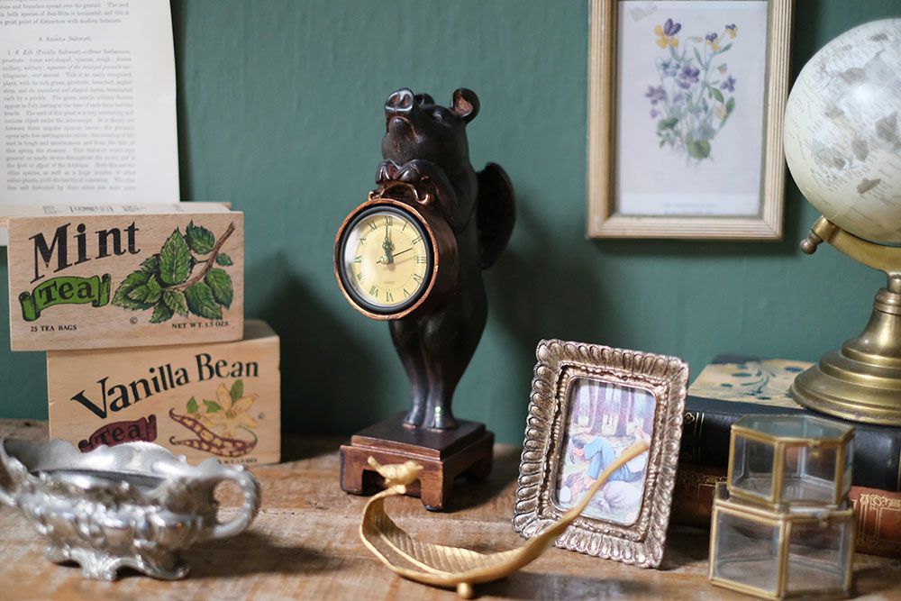 かわいいフライングピッグクロック 置時計 おしゃれなインテリア雑貨屋