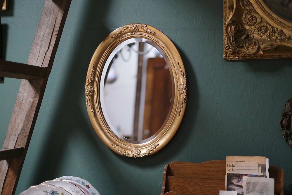 楕円型の壁掛けミラーの通販インテリアショップMALTO