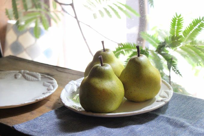 イミテーションフェイクフルーツ洋梨の通販インテリアショップMALTO