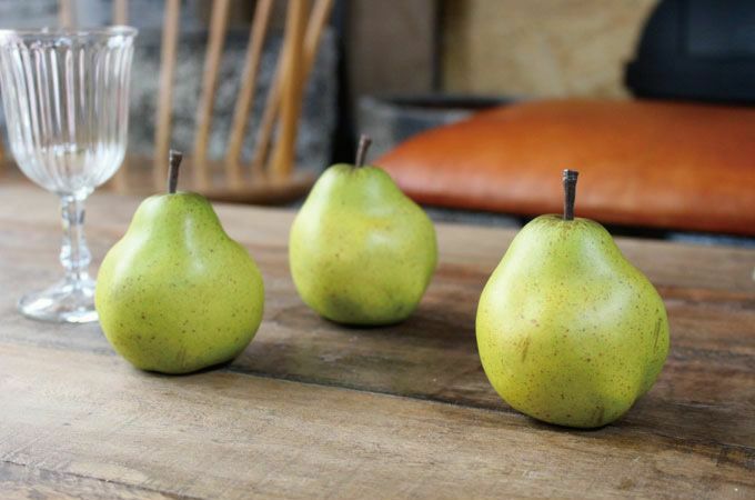 イミテーションフェイクフルーツ洋梨の通販インテリアショップMALTO