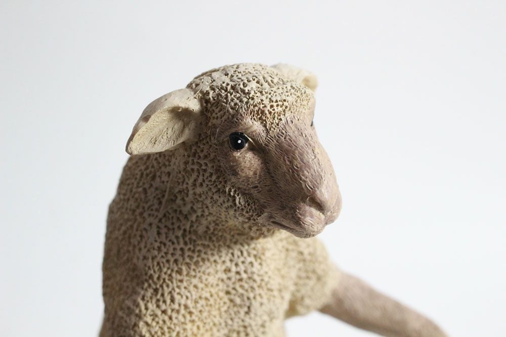 かわいいローム・シッティングシープ おしゃれなインテリア雑貨屋MALTO