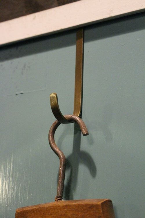 u)アイアンドアフック/ドアの上部に簡単設置で上着や鞄をかける収納に