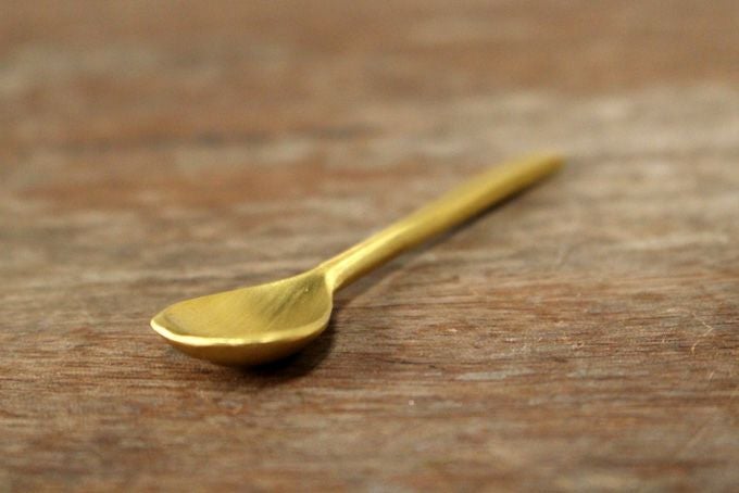 真鍮の小さなさじ3