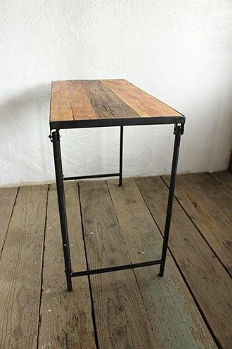 ナチュラルな木製天板デスクの鉄足の通販インテリアショップMALTO