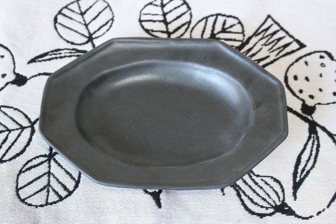 益子焼・やさしいうつわ オクトゴナル/八角形皿 取皿 3色展開 わか