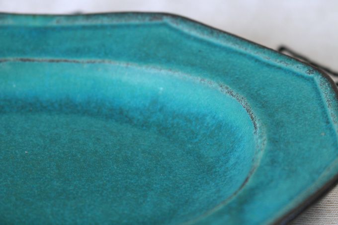 益子焼・やさしいうつわ オクトゴナル/八角形皿 取皿 3色展開 わか