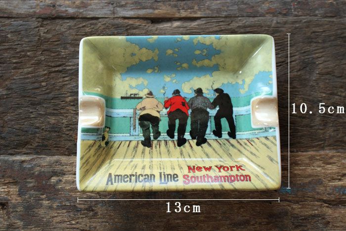 かわいいアッシュトレイ/Amrican line 灰皿 おしゃれなインテリア雑貨