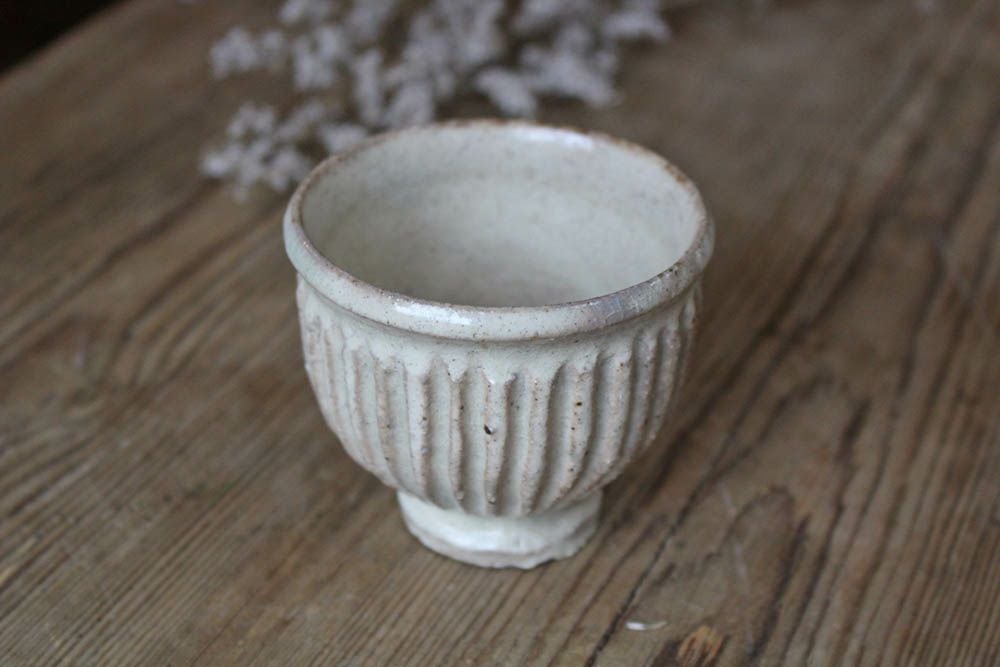 笠間焼【益子淳一】・しのぎぐい呑み/作家のうつわ お猪口 和食器 の