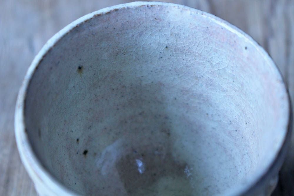 古美術品◼️蔵から超凄そうな雰囲気の作家物の盃、お猪口、ぐい呑がまた出て来ました。 盃、猪口、ぐい呑｜とろりうっとり器の景色を愛しむ