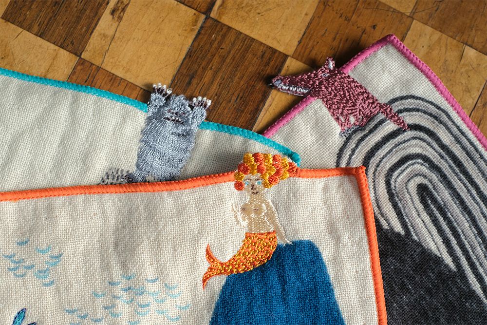 挿絵作家・森田 MiWのタオルハンカチを販売MALTO