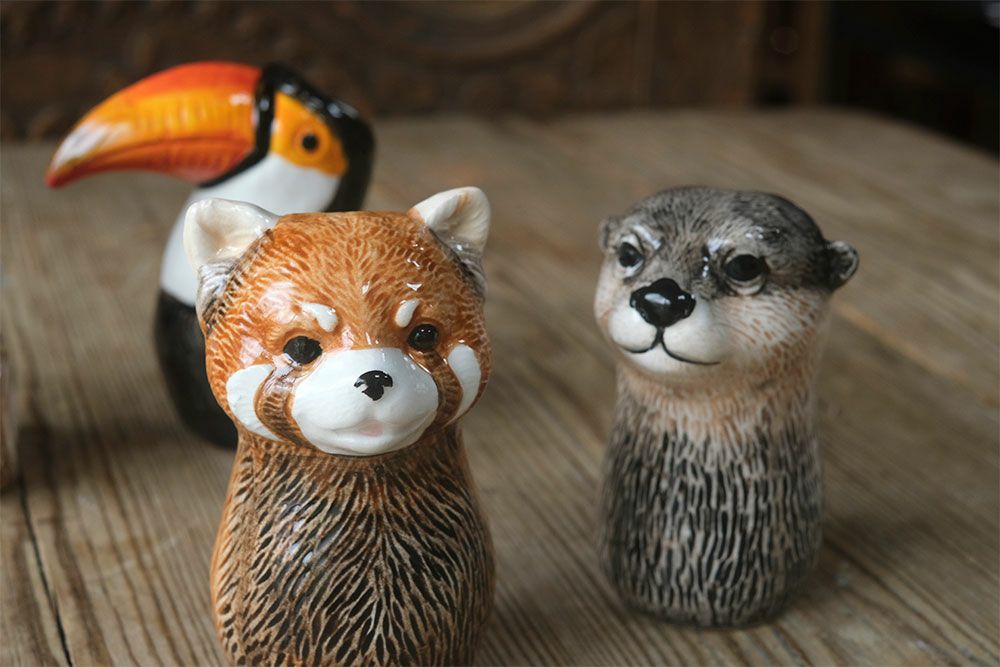 かわいい陶器のアニマルマルチベースⅢ おしゃれなインテリア雑貨屋MALTO