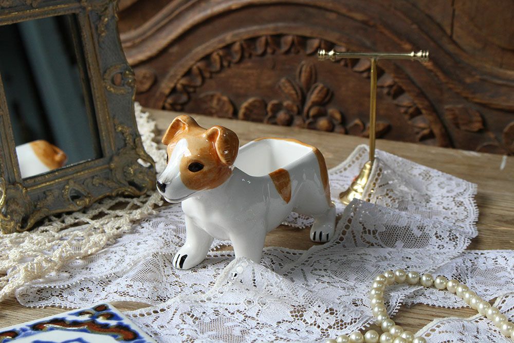 かわいい陶器のアニマルジュエリーホルダー おしゃれなインテリア雑貨