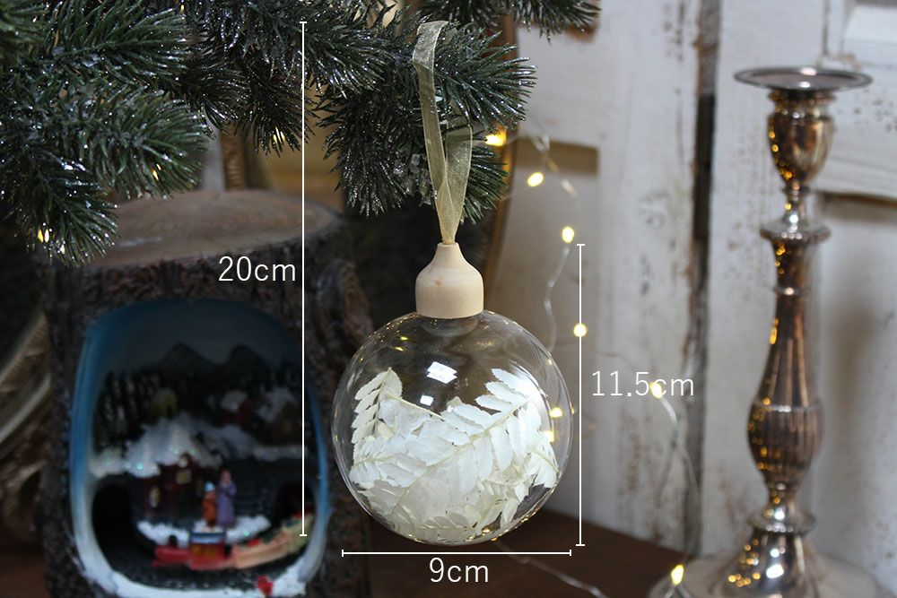 ドライフラワーを使ったクリスマスオーナメンントの通販インテリア