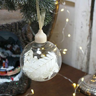 ドライフラワーを使ったクリスマスオーナメンントの通販インテリア