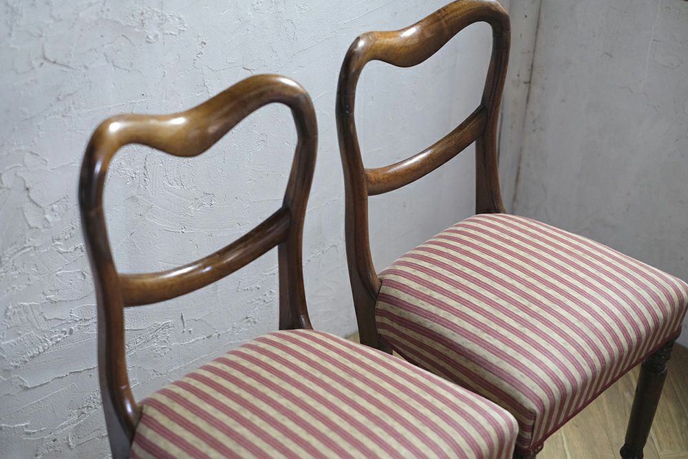 背もたれのデザイン