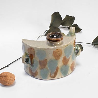 やちむん 沖縄 松田共司 抱瓶 読谷村北窯 一点物 の通販 おしゃれな