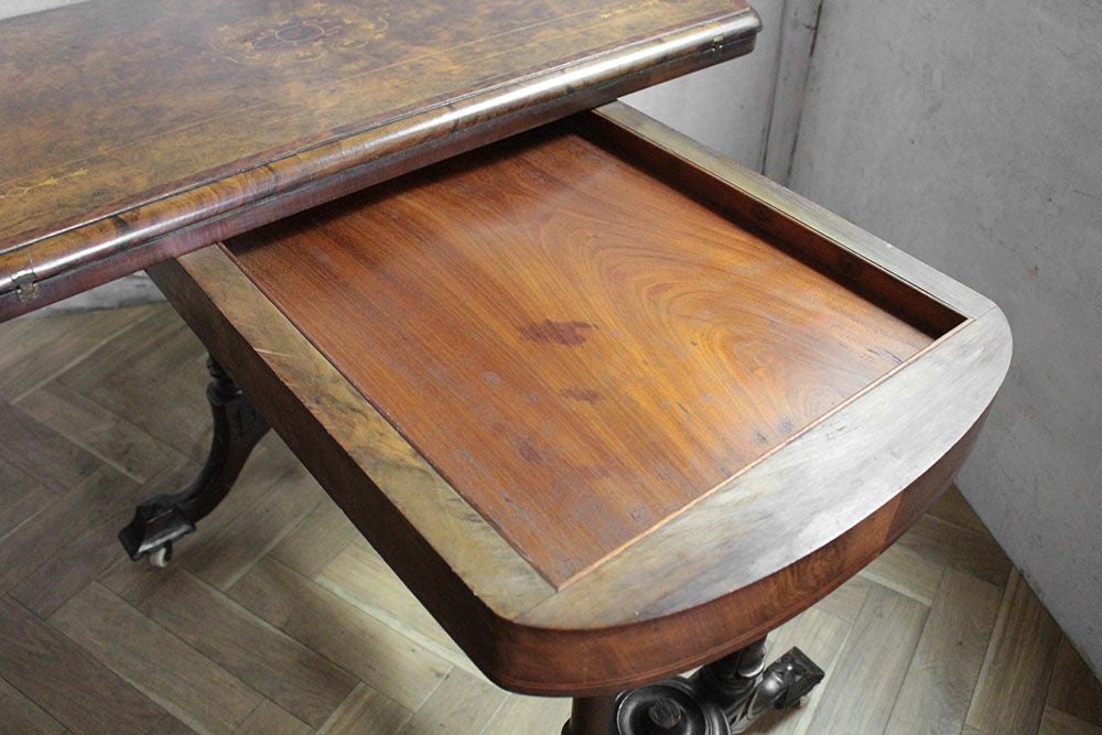 ンティーク ヴィクトリアンカードテーブル イギリスゲームテーブル/アンティーク家具