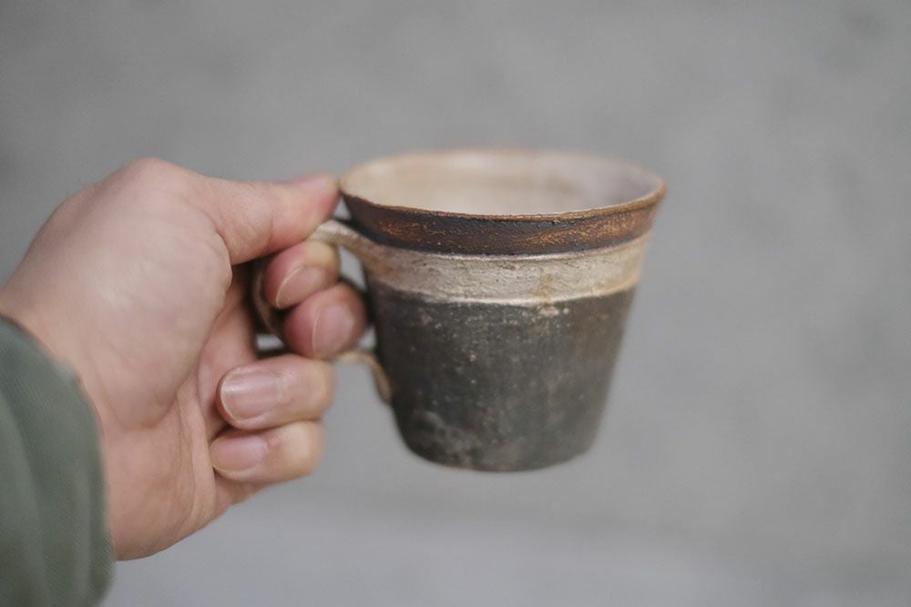 笠間焼・小坂裕美 マグカップ/作家のうつわ 和食器 CRAFT BORO×BORO の