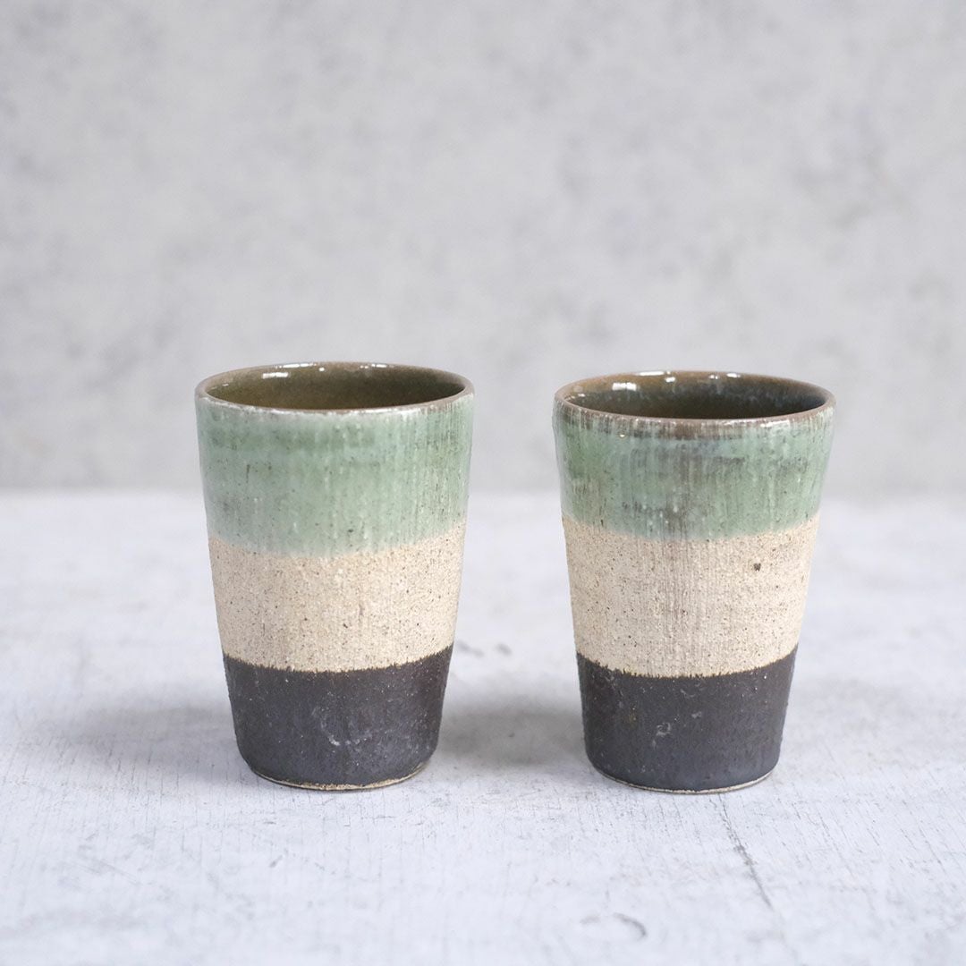 笠間焼・小坂裕美 タンブラー/作家のうつわ 和食器 CRAFT BORO×BORO の