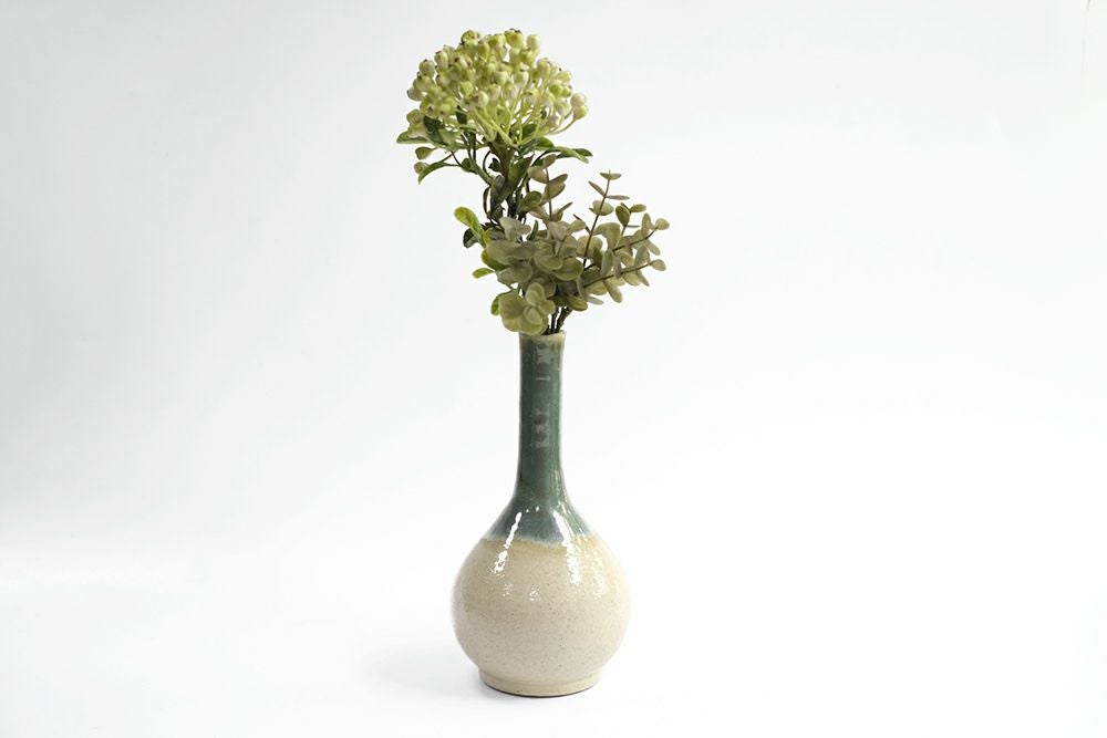 松雲窯　花器　一輪挿し　箱付き やちむん 北窯 花瓶 一輪挿し / 松田共司を販売インテリアショップMALTO