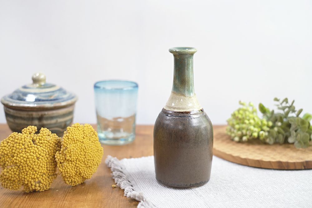 やちむん 北窯 花瓶 一輪挿し / 松田共司を販売インテリアショップMALTO