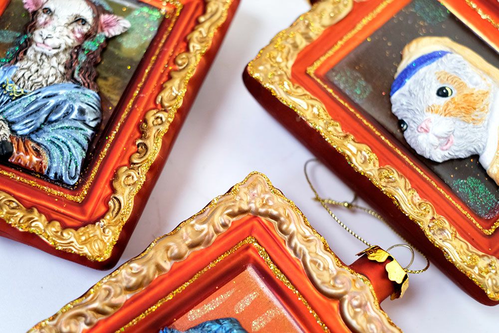 ユニークなクリスマスオブジェ