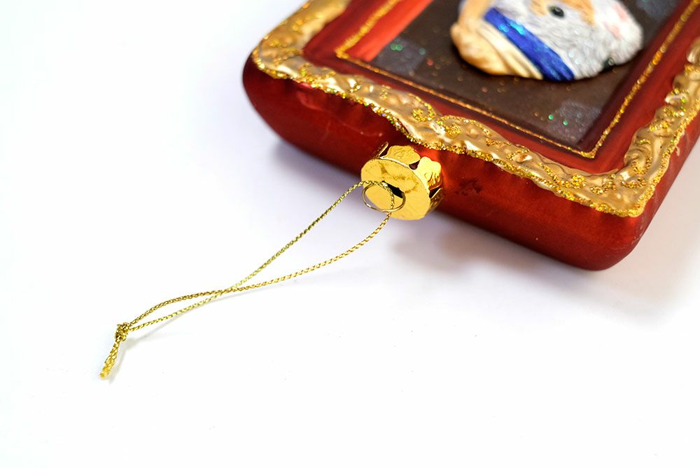 ガラスのオーナメント