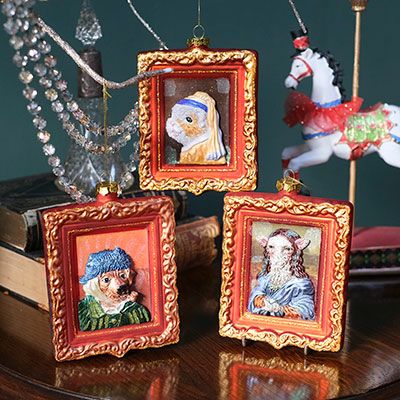 名画をモチーフにしたクリスマスオーナメントの通販インテリアショップ