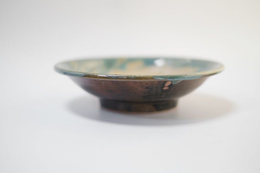 やちむん 沖縄 宮城正享 イッチン 6寸皿 読谷村北窯 一点物 の通販