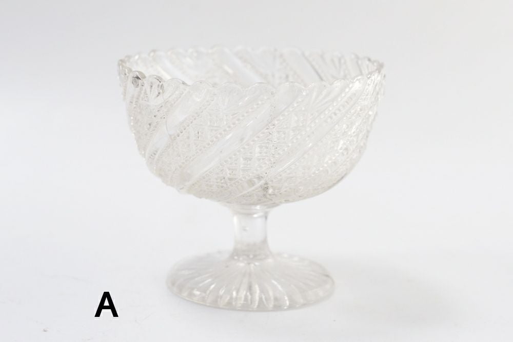 アンティーク ガラスパンチボウルA