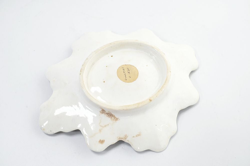 アンティーク皿バックスタンプ