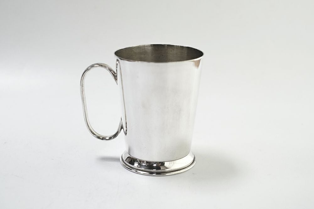 アンティークマグカップシルバープレート