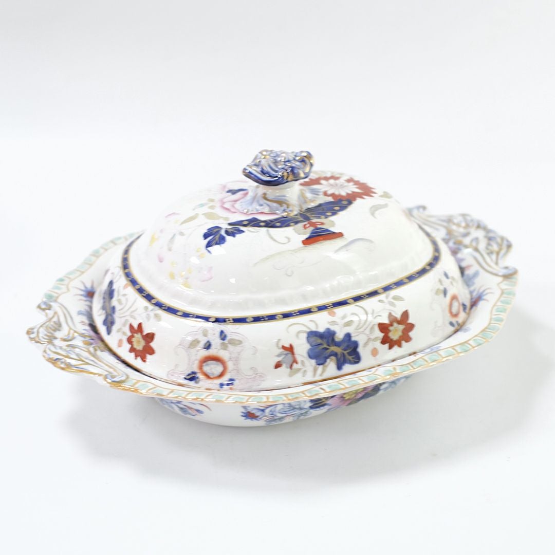 アンティーク MASON'S チュリーン イギリスの陶磁器メーカーメイソンの