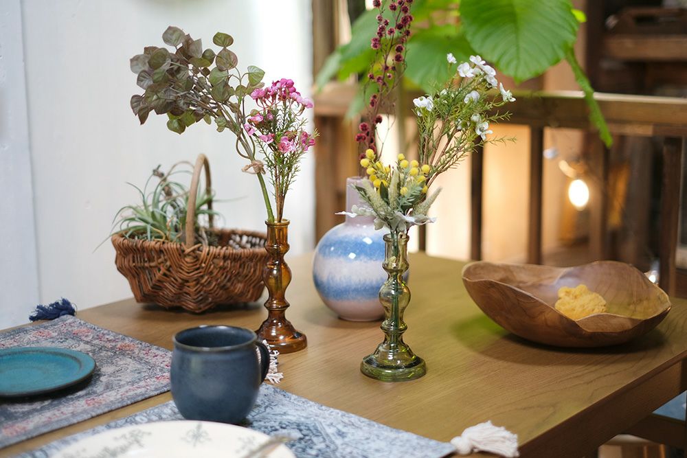 ガラスのユニークな花瓶の通販インテリアショップMALTO/マルト]