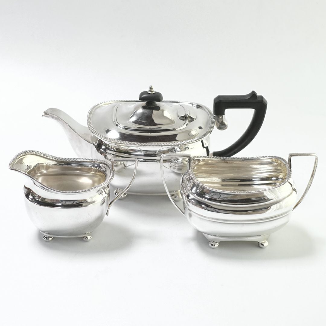 アンティークティーポットセット エドワーディアンな装飾のティー