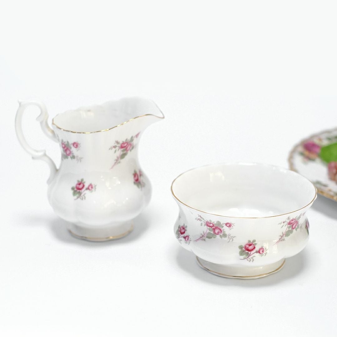 ヴィンテージ RICHMOND ミルクジャグ＆シュガーボウル Rose Time