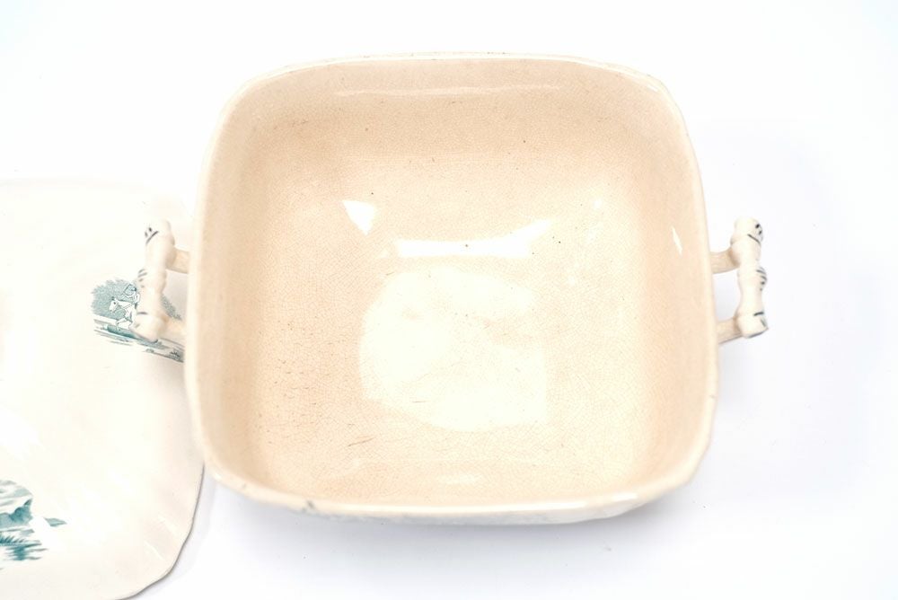 アンティーク スーピエール Longchamp veneur フランス内部２