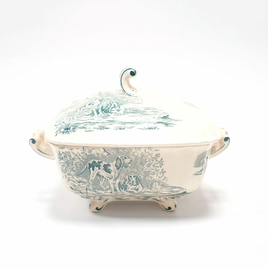 アンティーク スーピエール Longchamp veneur フランス 1835年創業の