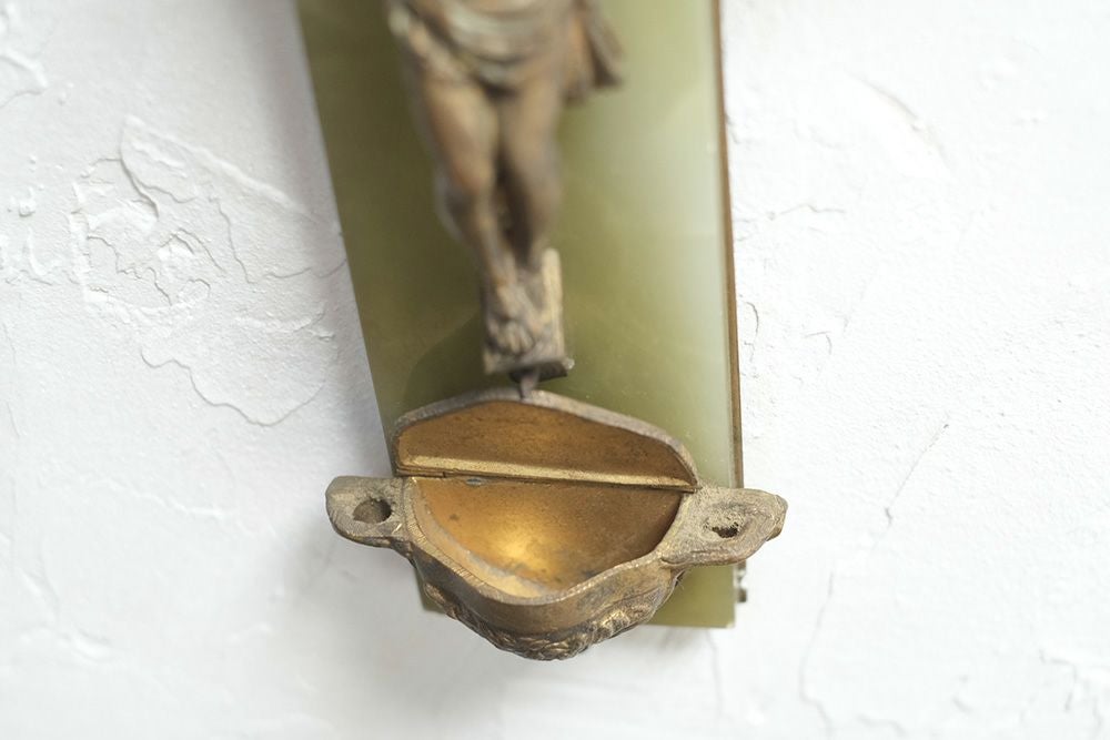 アンティーク 十字架のミニベニチェ フランス 壁掛け4