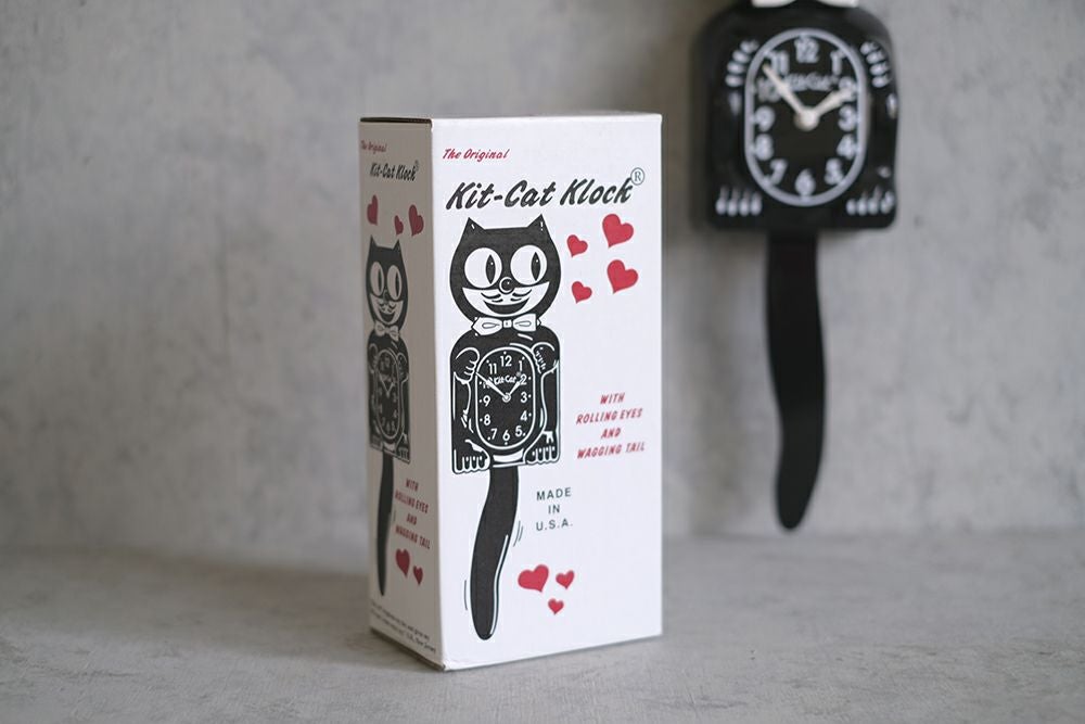 かわいいキットキャットクロック kit-cat klock 振り子時計 おしゃれな