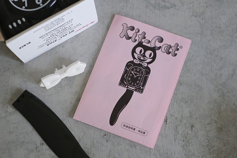 かわいいキットキャットクロック kit-cat klock 振り子時計 おしゃれな