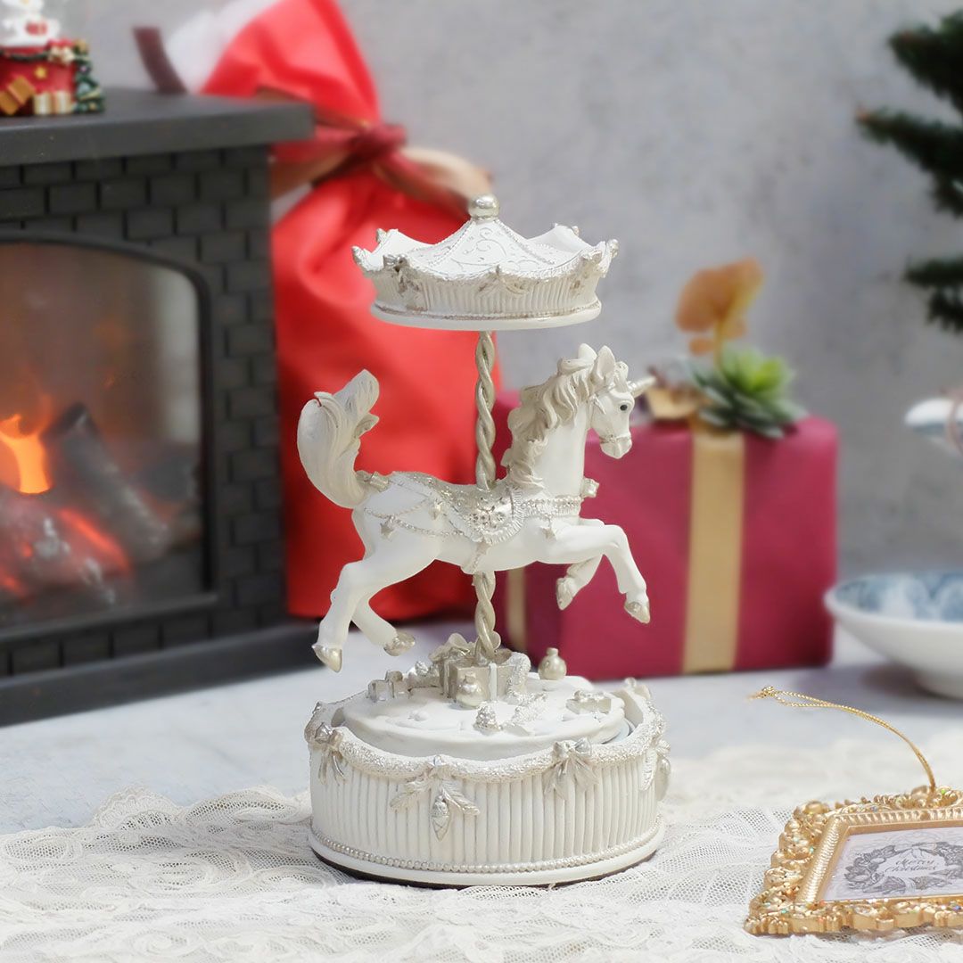 メリーゴーランド型のオシャレなオルゴールの通販ショップマルト