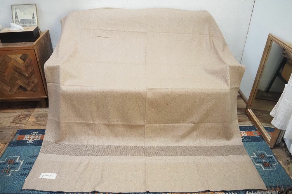 リサイクルウール マルチファブリック140x220cm ラグ ソファーカバー