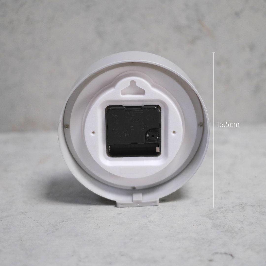 山鳩舎 アニマル2wayクロック/グレイ(ネコとネズミ) 壁掛け時計