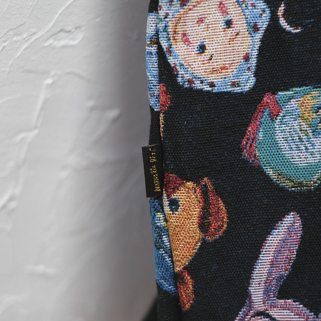 Nathalie Lete(ナタリーレテ)/トートバッグL/ブラックを通販する東京の