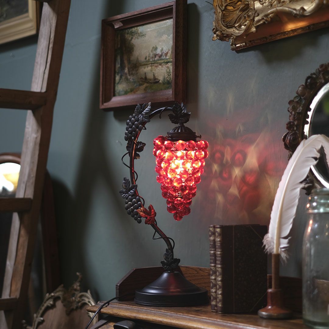 グレープテーブルランプ タッチセンサーライト3段階調光の通販