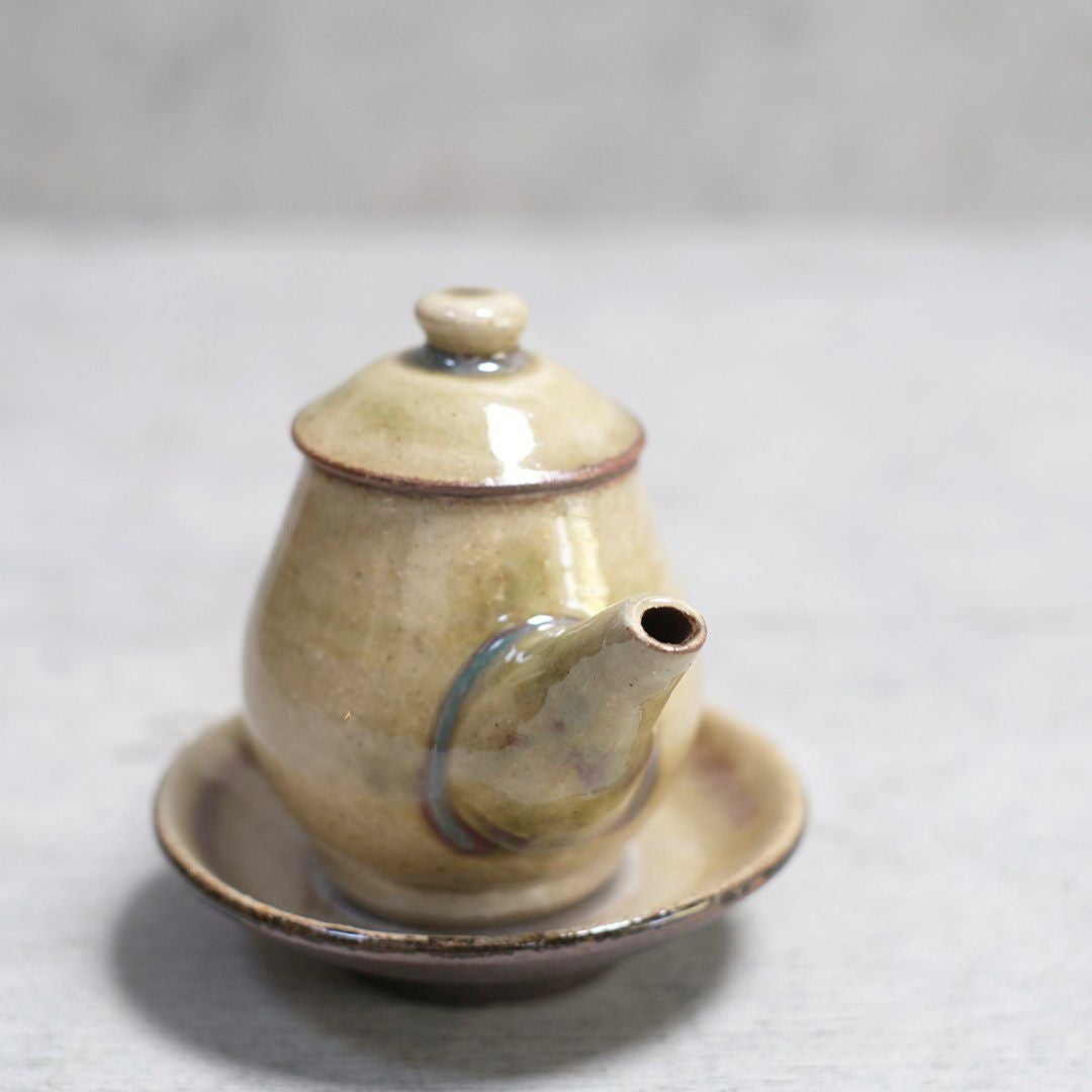 やちむん 沖縄 松田共司 醤油さし 読谷村北窯 一点物 の通販